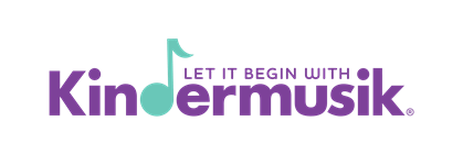 Let it begin with Kindermusik logo.